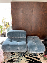 Load image into Gallery viewer, Pair of 1970s Mario Bellini Camaleonda Modular Chairs & Ottoman