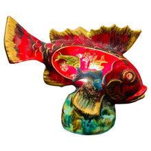 Load image into Gallery viewer, 1960S French Vallauris Ceramic Fish Table Lamp