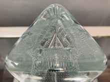Load image into Gallery viewer, 1956 Floris Meydam Triangular Glass Vase
