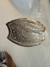 Load image into Gallery viewer, 1950s Val St Lambert Swirled Clear Glass Lamp Base