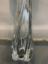 Load image into Gallery viewer, 1950s Val St Lambert Clear Glass Table Lamp