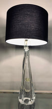 Load image into Gallery viewer, 1950s Val St Lambert Clear Glass Table Lamp