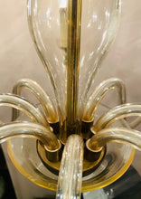 Load image into Gallery viewer, 1950s Czech Bohemian Crystal Glass Chandelier