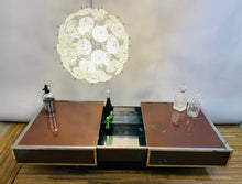 Load image into Gallery viewer, 1960s Val St Lambert Cut Glass Sputnik Chandelier