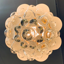 Load image into Gallery viewer, 1960s Bubble Glass Glashütte Limburg Pendant