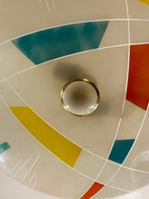 Load image into Gallery viewer, 1960s Czech Napako Glass Pendant Light