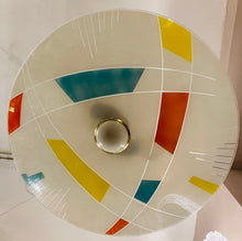Load image into Gallery viewer, 1960s Czech Napako Glass Pendant Light