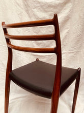 Load image into Gallery viewer, 1960s Niels O. Møller Model 78 Rosewood Dining Chair