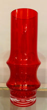 Load image into Gallery viewer, 1960s Finnish Riihimaki Red Vase by Tamara Aladin