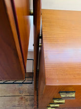 Load image into Gallery viewer, 1960s Italian Teak Wall Unit by Vittorio Dassi for Dassi
