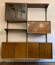Load image into Gallery viewer, 1960s Danish Rosewood Wall Unit by Poul Cadovius
