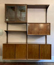 Load image into Gallery viewer, 1960s Danish Rosewood Wall Unit by Poul Cadovius