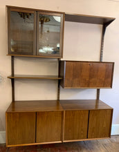 Load image into Gallery viewer, 1960s Danish Rosewood Wall Unit by Poul Cadovius