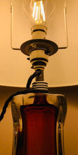 Load image into Gallery viewer, 1960s Seguso Style Ruby Red Table Lamp