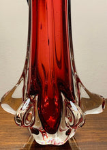 Load image into Gallery viewer, 1960s Seguso Style Ruby Red Table Lamp