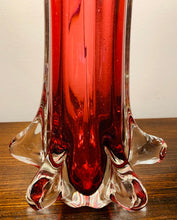 Load image into Gallery viewer, 1960s Seguso Style Ruby Red Table Lamp