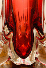 Load image into Gallery viewer, 1960s Seguso Style Ruby Red Table Lamp