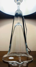 Load image into Gallery viewer, 1960s Belgium Clear Glass Table Lamp