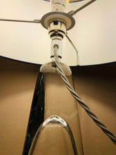 Load image into Gallery viewer, 1960s Belgium Clear Glass Table Lamp