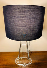Load image into Gallery viewer, 1960s Belgium Clear Glass Table Lamp