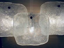 Load image into Gallery viewer, 1960s J.T Kalmar Iced Glass Wall Lights