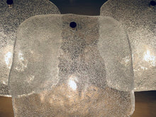 Load image into Gallery viewer, 1960s J.T Kalmar Iced Glass Wall Lights