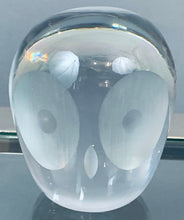 Load image into Gallery viewer, 1960s Whitefriars Glass Owl Paperweight