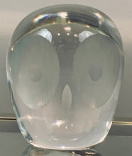 Load image into Gallery viewer, 1960s Whitefriars Glass Owl Paperweight