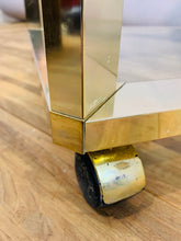Load image into Gallery viewer, 1970s Belgium Chrome & Glass Drinks Trolley