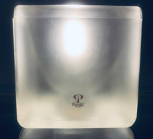 Load image into Gallery viewer, 1970s German Putzler Frosted Cube Table Lamp