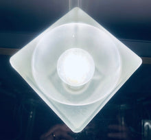 Load image into Gallery viewer, 1970s German Putzler Frosted Cube Table Lamp