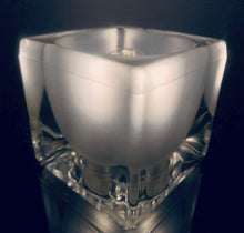 Load image into Gallery viewer, 1970s Putzler Frosted Cube Glass Table Lamp