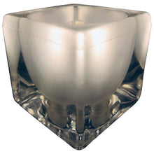 Load image into Gallery viewer, 1970s Putzler Frosted Cube Glass Table Lamp