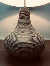 Load image into Gallery viewer, 1970s German Brown Pottery Table Lamp