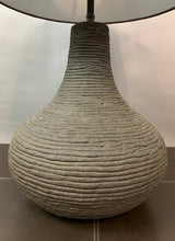 Load image into Gallery viewer, 1970s German Brown Pottery Table Lamp