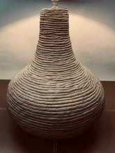 Load image into Gallery viewer, 1970s German Brown Pottery Table Lamp