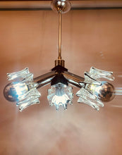 Load image into Gallery viewer, 1970s Italian Mazzega Murano Glass Ceiling Light