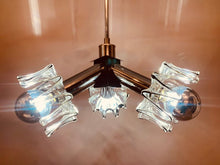 Load image into Gallery viewer, 1970s Italian Mazzega Murano Glass Ceiling Light