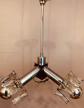 Load image into Gallery viewer, 1970s Italian Mazzega Murano Glass Ceiling Light