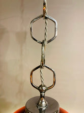 Load image into Gallery viewer, 1970s Murano Glass and Chrome Pendant Light