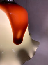 Load image into Gallery viewer, 1970s Murano Glass and Chrome Pendant Light