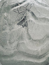 Load image into Gallery viewer, 1970s Large Doria Leuchten Crackle Glass Hanging Light