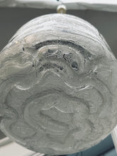 Load image into Gallery viewer, 1970s Large Doria Leuchten Crackle Glass Hanging Light