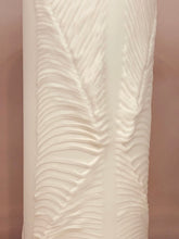Load image into Gallery viewer, 1970s Peill & Putzler White 'Feather' Cylindrical Vase