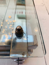 Load image into Gallery viewer, 1970s Italian Stacked Rectangular Chrome & Glass Coffee Table