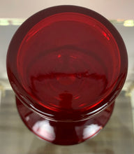 Load image into Gallery viewer, 1970s Red Glass Flask with Stopper