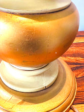 Load image into Gallery viewer, Pair of 1950s Frederick Cooper Gold Leaf Table Lamps