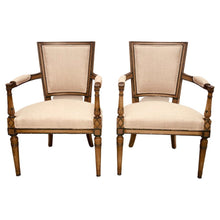 Load image into Gallery viewer, Pair of French 18th Century Directoire Armchairs