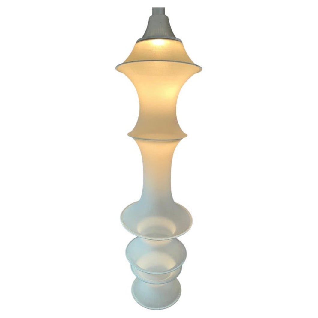 1960s Italian Danese Milano Falkland Pendant Lamp