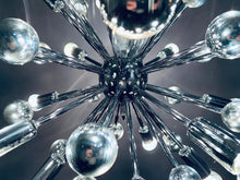 Load image into Gallery viewer, 1970s German Cosack Sputnik Hanging Light